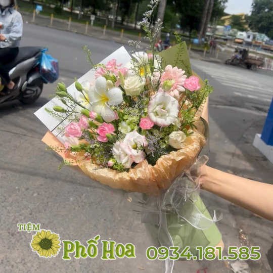 Bó hoa chúc mừng -ms22