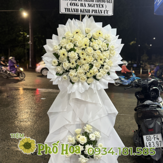 Hoa chia buồn - MS19