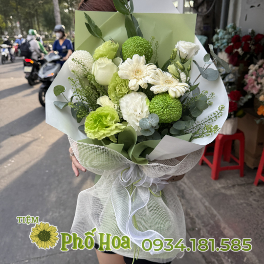 Bó tông xanh siu iu 