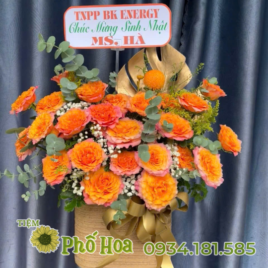 Hồng gà mix cam