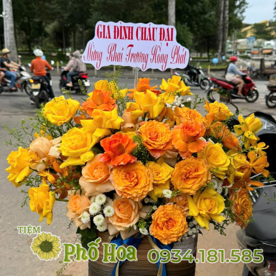 Hồng gà mix cam