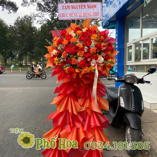 KỆ GIẤY TÔNG ĐỎ - CAM