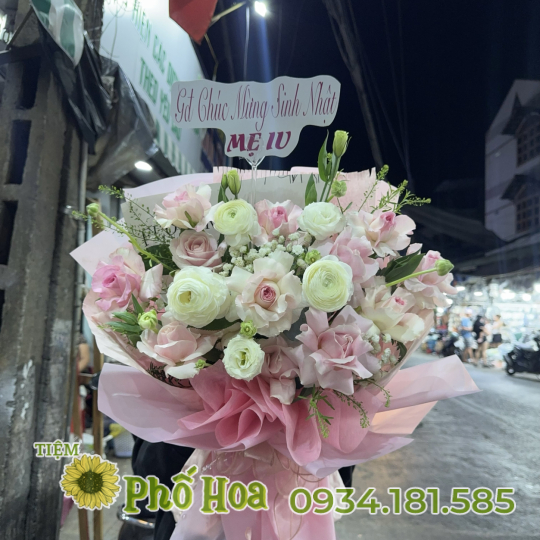 Hồng lạc thần mix mao lương