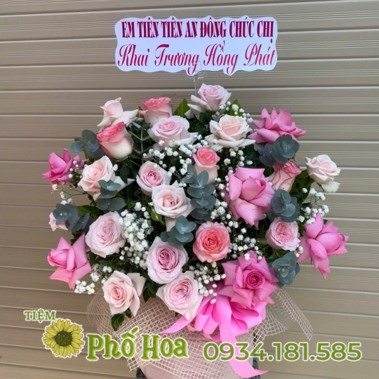 HOA CHÚC MỪNG - MS18