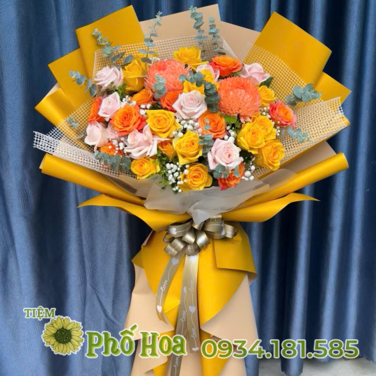 HOA BÓ CHÚC MỪNG - MS16