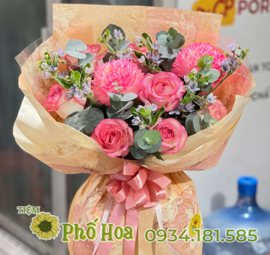 Hoa bó tặng 