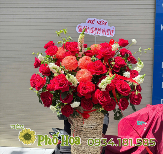 Giỏ tặng chúc mừng 