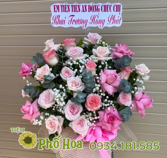 HOA CHÚC MỪNG - MS18